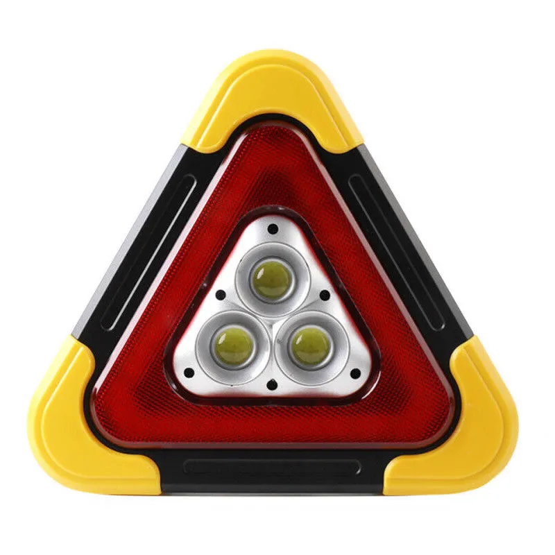 Triangle Flashing Led Emergency Warning Roadside Work Light At-73