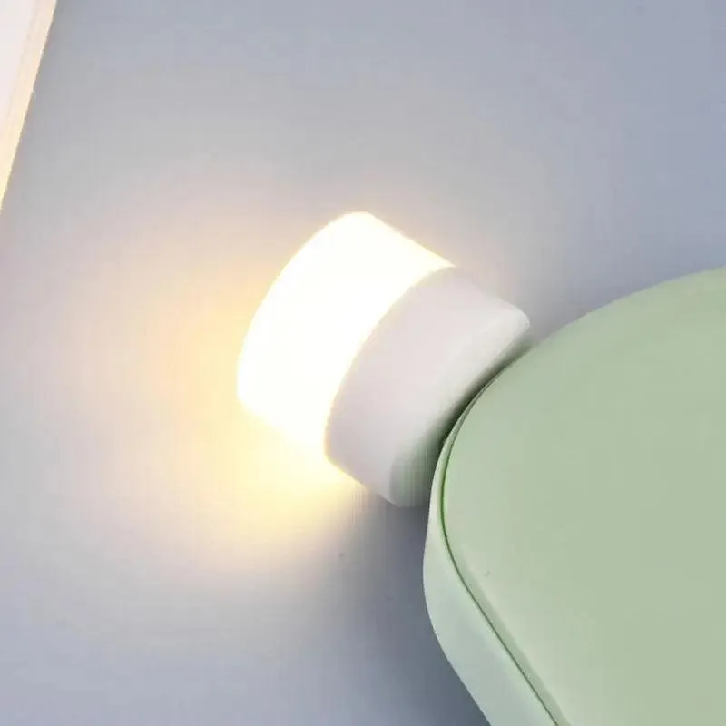 USB Night Light: Compact Mini Lamp for Reading & Travel