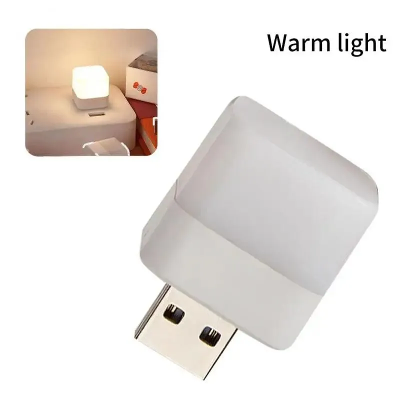 USB Night Light: Compact Mini Lamp for Reading & Travel