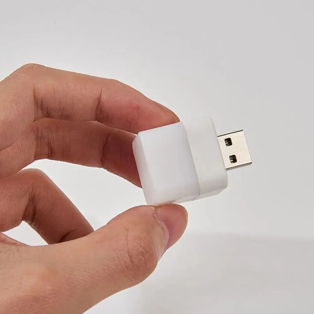 USB Night Light: Compact Mini Lamp for Reading & Travel