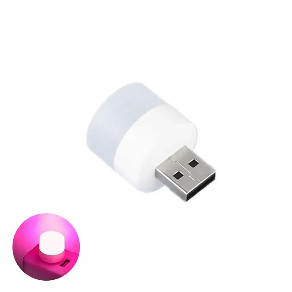 USB Night Light: Compact Mini Lamp for Reading & Travel