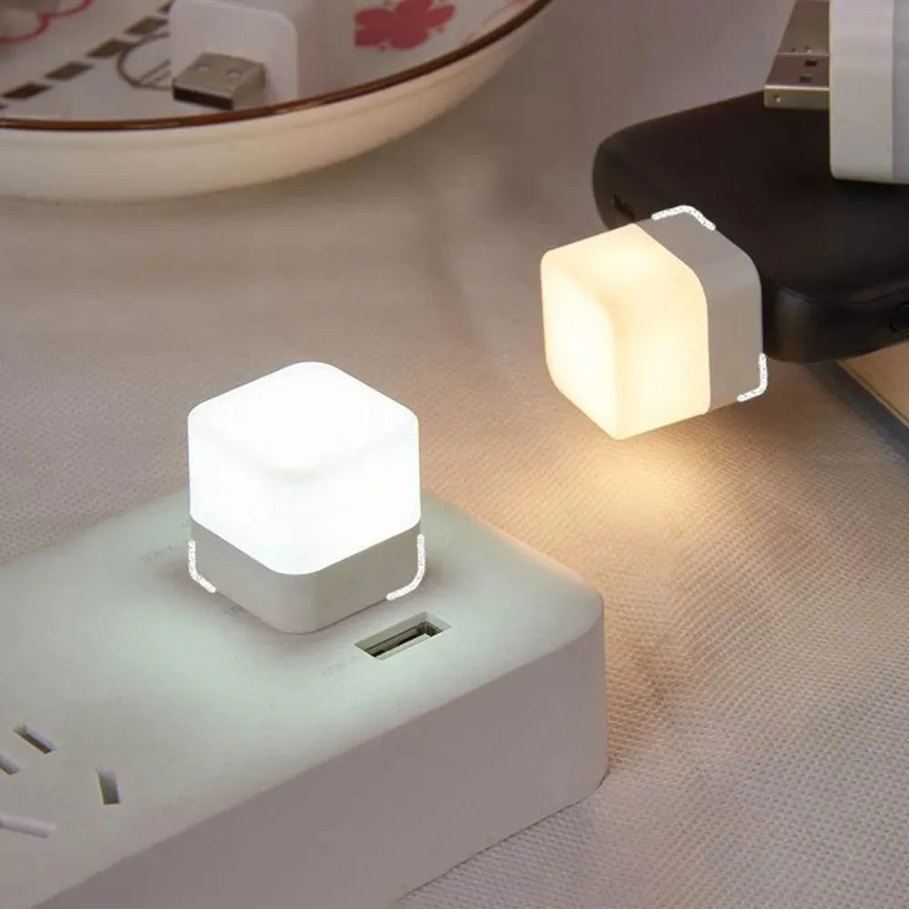 USB Night Light: Compact Mini Lamp for Reading & Travel