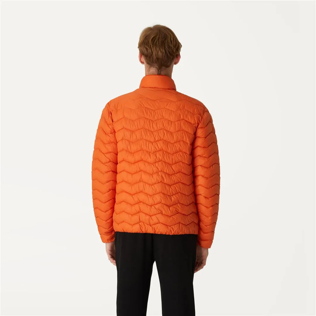 Valentine Eco Warm - Men Jacket in Orange Rust