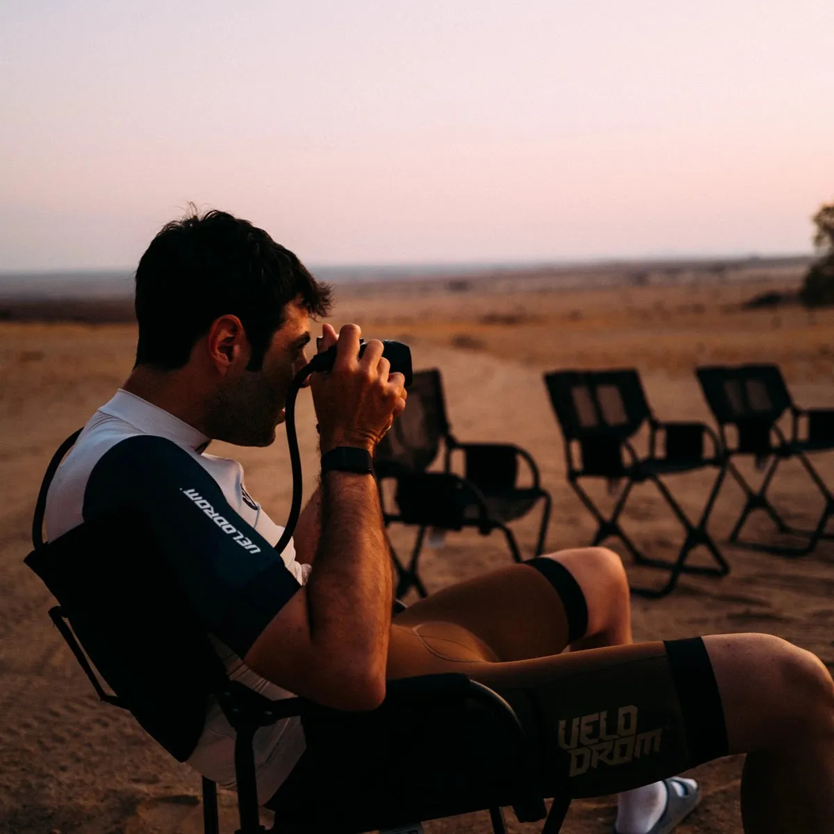 VELODROM RaceDay Jersey SS24 - Off White/Navy