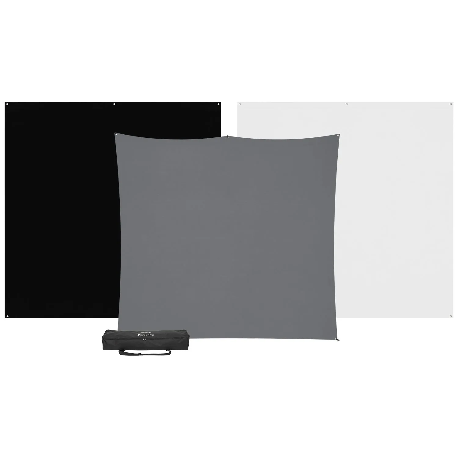 X-Drop Pro 3-Pack Backdrop Kit (8' x 8')