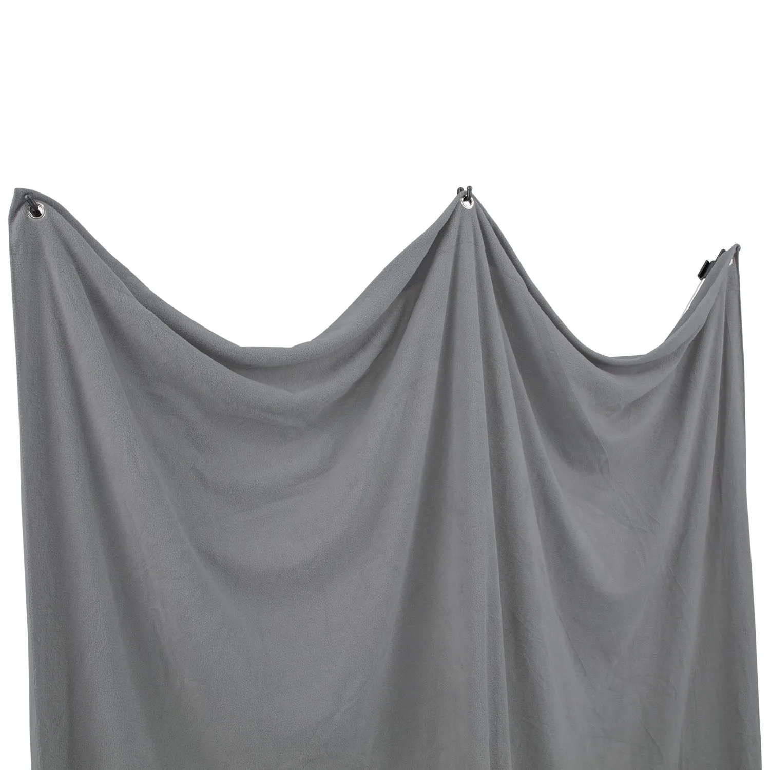 X-Drop Pro Wrinkle-Resistant Backdrop Kit - Neutral Gray (8' x 8')