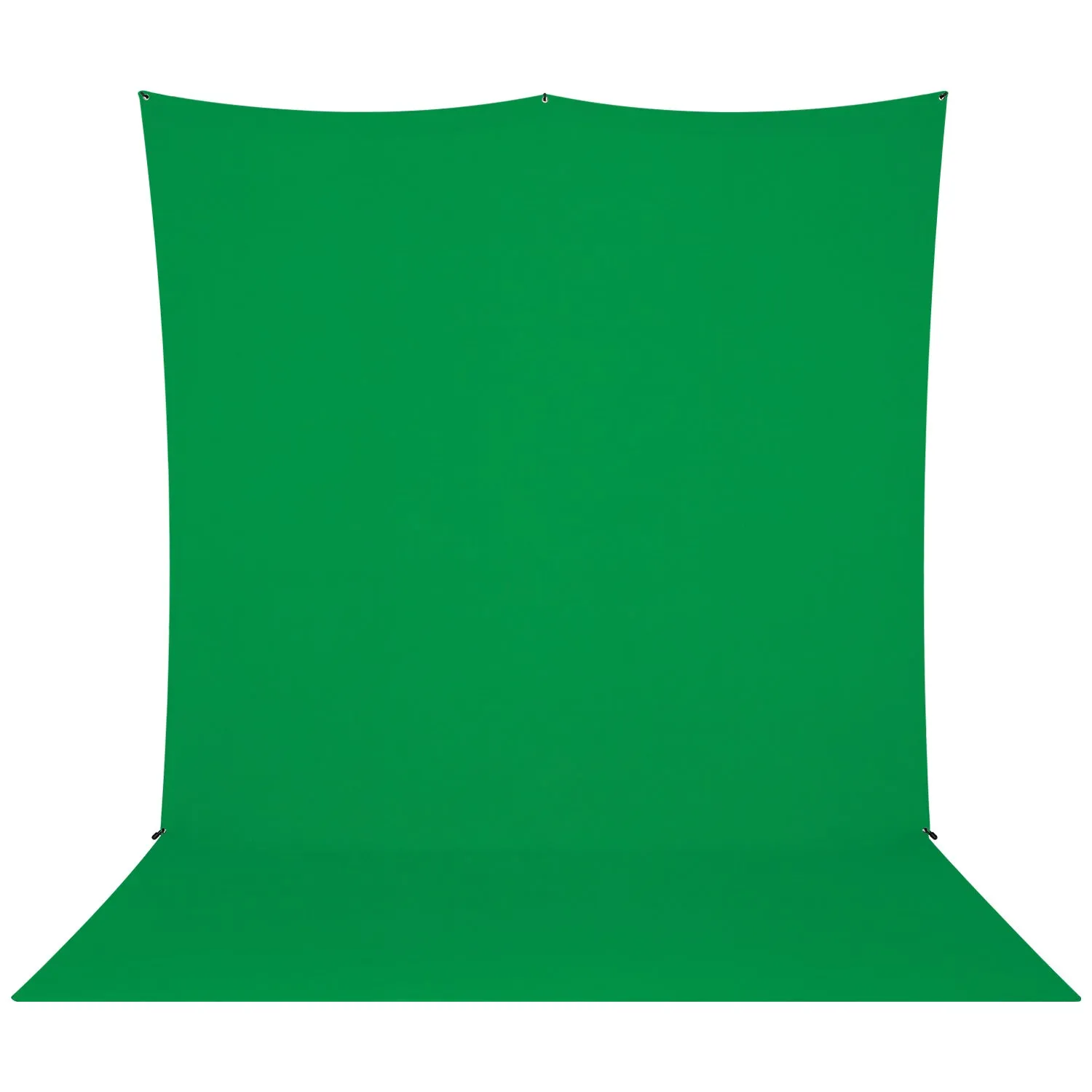 X-Drop Pro Wrinkle-Resistant Sweep Backdrop Kit - Chroma-Key Green Screen (8' x 13')