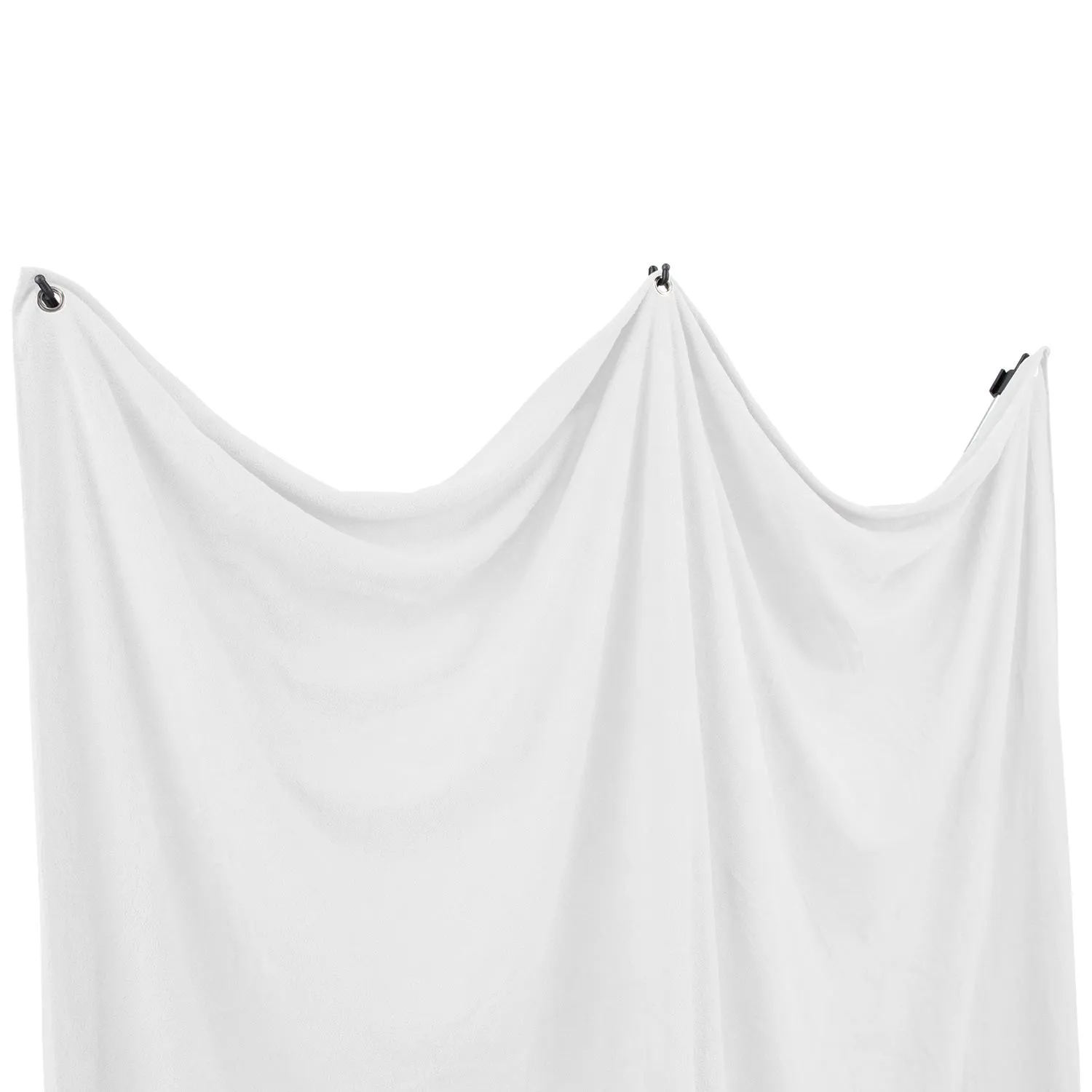 X-Drop Pro Wrinkle-Resistant Sweep Backdrop Kit - High-Key White (8' x 13')