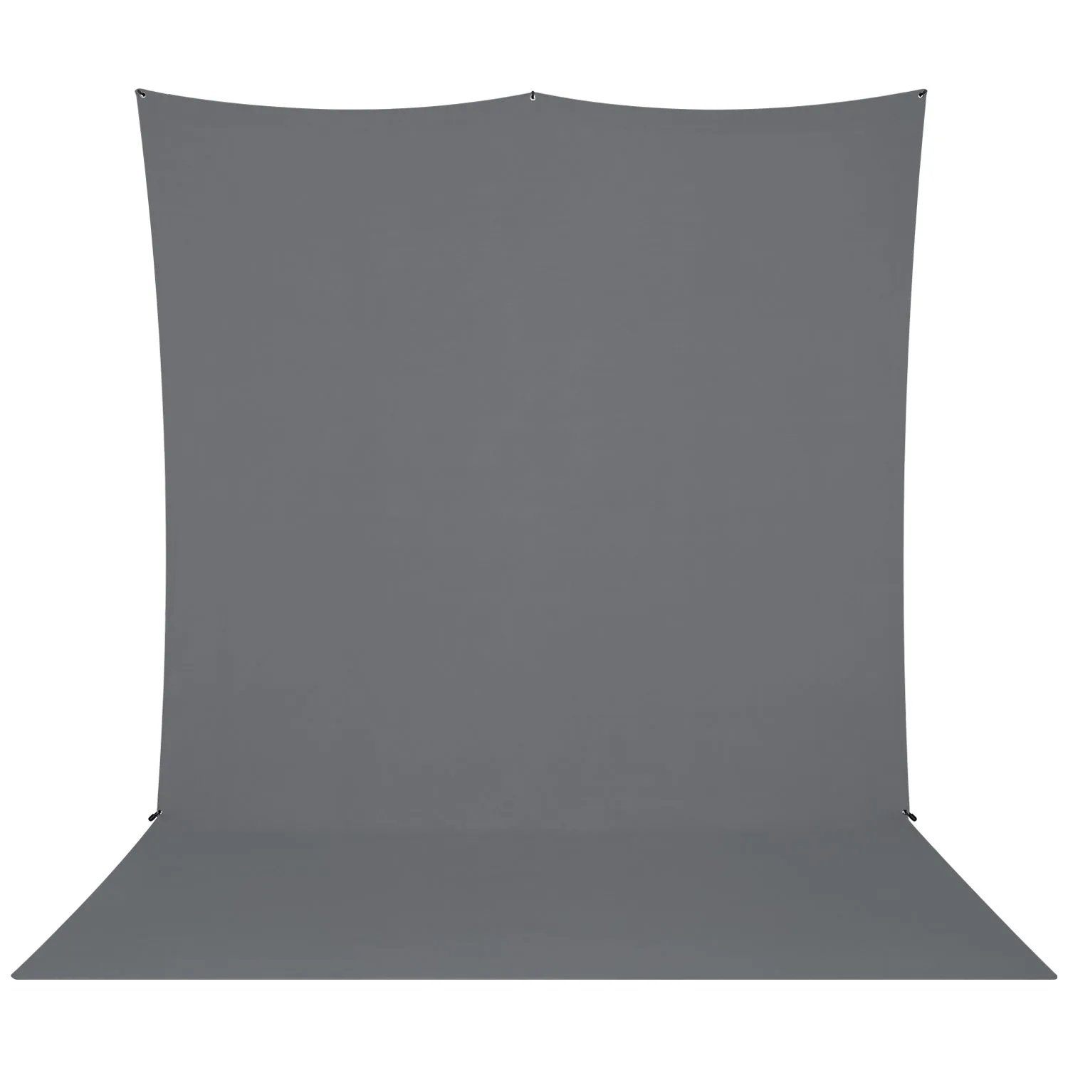 X-Drop Pro Wrinkle-Resistant Sweep Backdrop Kit - Neutral Gray (8' x 13')