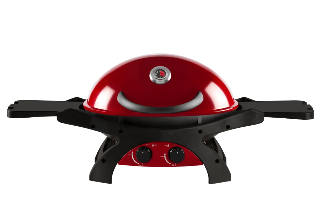 Ziggy by Ziegler & Brown Twin Grill LP Gas Model - Chilli Red